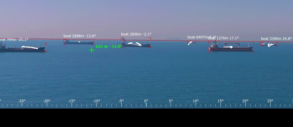 ISR Command and Control system — multi-sensor track and AI cueing console