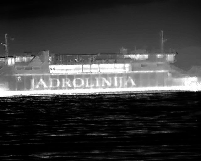 Ferry detected by BG 100